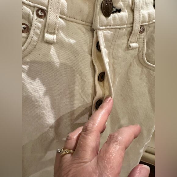 Rag & Bone High Rise A-Line Organic Cotton Midi Skirt - Picture 7 of 15